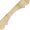Ekena Millwork 4"W x 36"D x 36"H Olympic Rough Sawn Knee Brace, Douglas Fir BRC04X36X36OLY00RDF - alternate 2